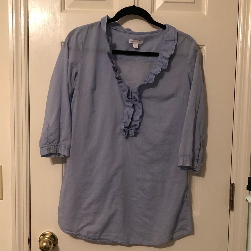 Light blue New York & Co blouse